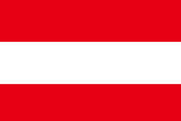 オーストリア国旗の特徴や意味 由来 誕生年 フリーイラストや画像を徹底的に解説します 世界国旗ポータルサイト ワールドフラッグス